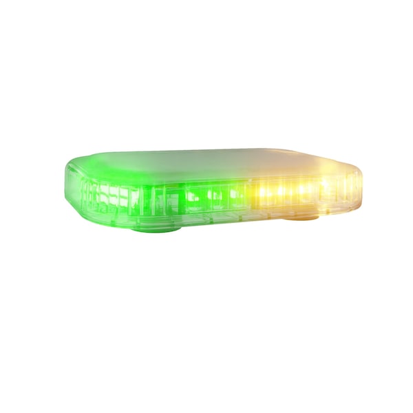 RugEye 10" Mini LED Lightbar - Amber/Green
